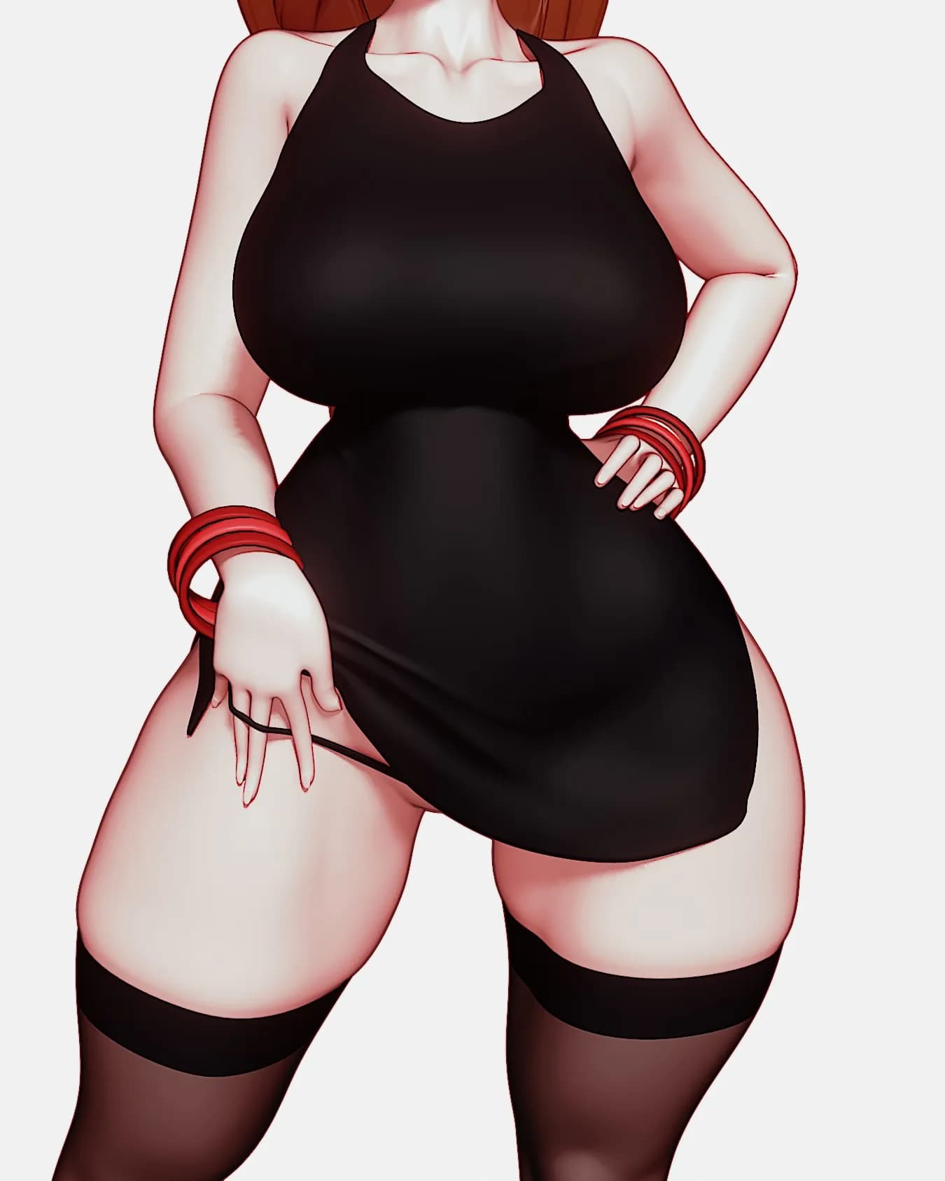 STL - Kim Possible figura sexy render 3