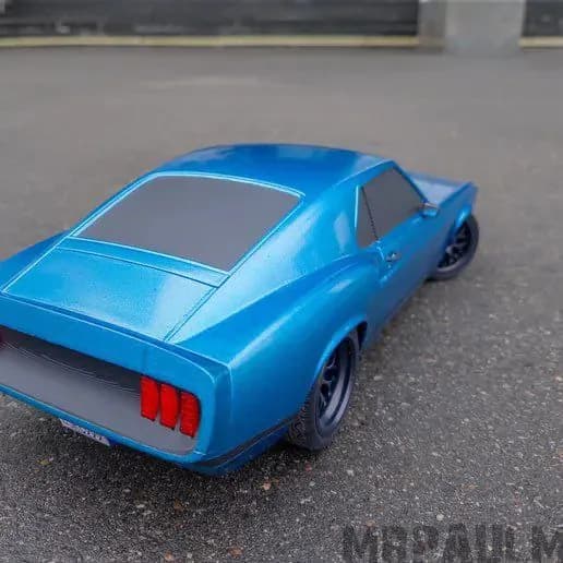 STL - Kit de carrocería Ford Mustang 1969 2 render 2