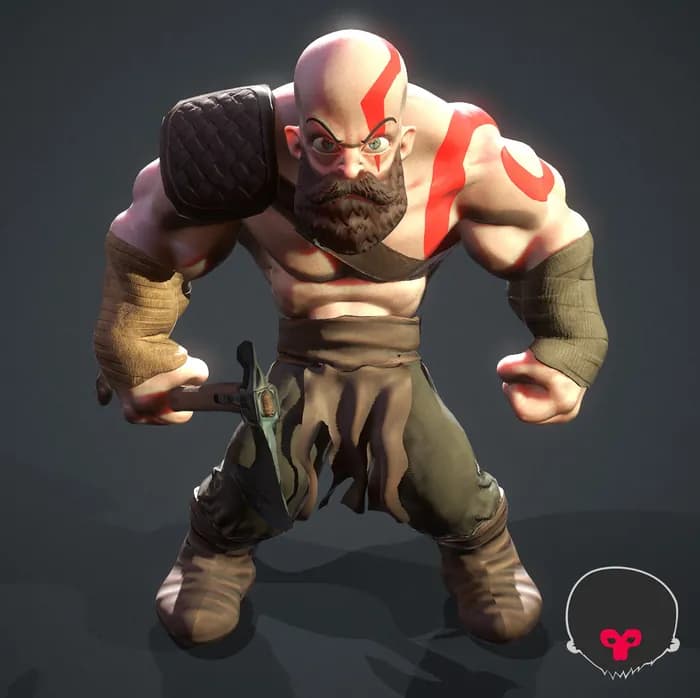 STL - kratos render 1