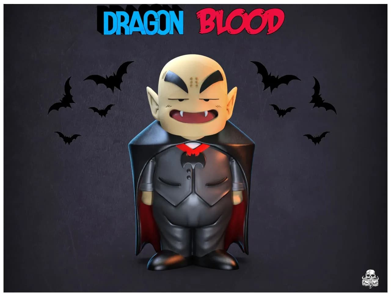 STL - Krillin Vampiro render 1