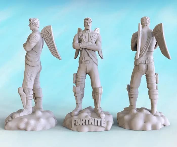 STL - Líder de escuadrón del Círculo Polar Ártico render 1