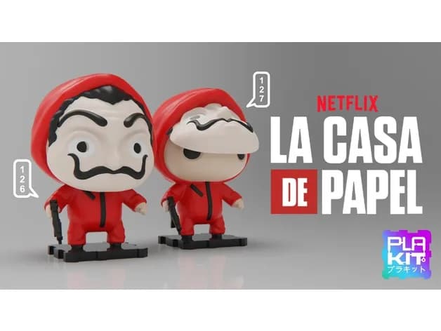 STL - la casa de papel money heist netflix series