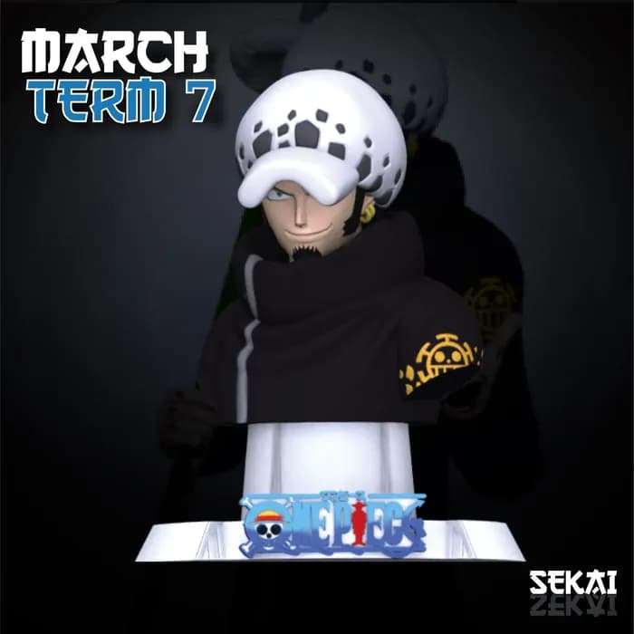 STL - law sculpture sekai 3d models render 2