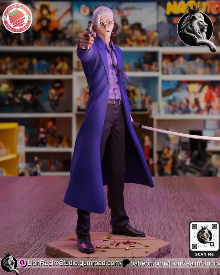 STL - LionRealm Studio Sakamoto Days Taro Sakamoto render 3