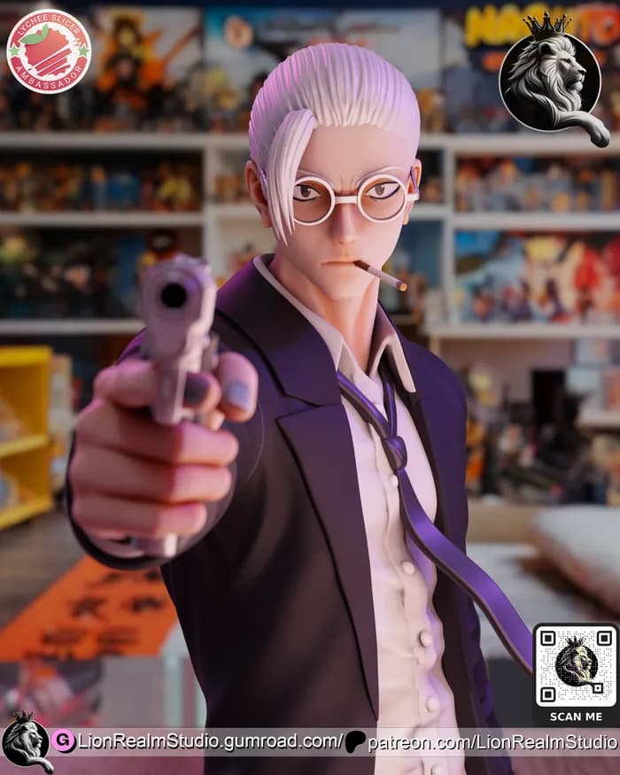 STL - LionRealm Studio Sakamoto Days Taro Sakamoto render 4