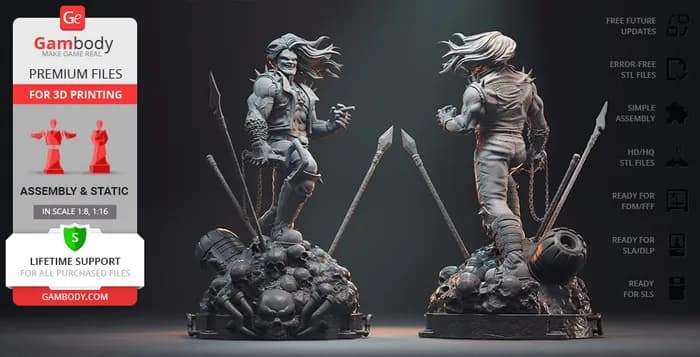 STL - lobo render 3