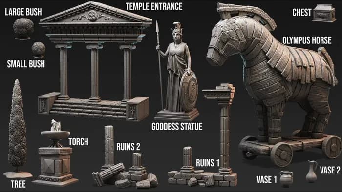 STL - loot studios 04 2021 april ghostly odyssey olympus rider x render 1