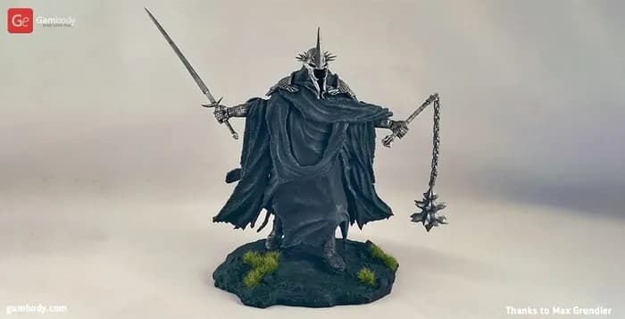 STL - lord of the nazgul 3d printing figurine