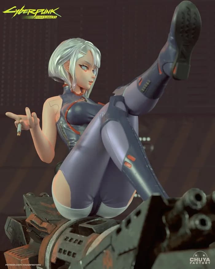 STL - lucy 2 render 3