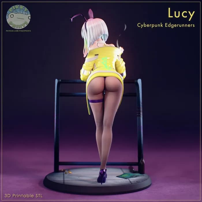 STL - lucy 4 render 2