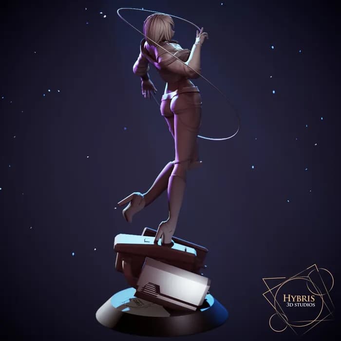 STL - lucy cyberpunk hybris studios render 4