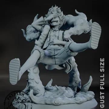 STL - luffy joyboy by neftea render 2