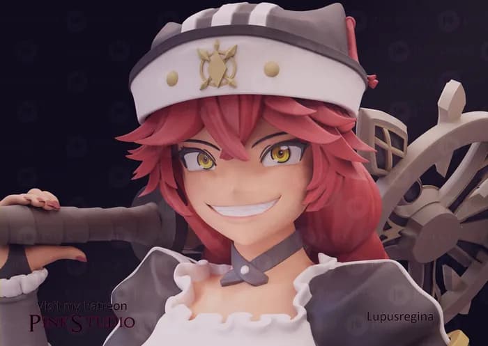 STL - lupusregina + nsfw@hehestl render 2