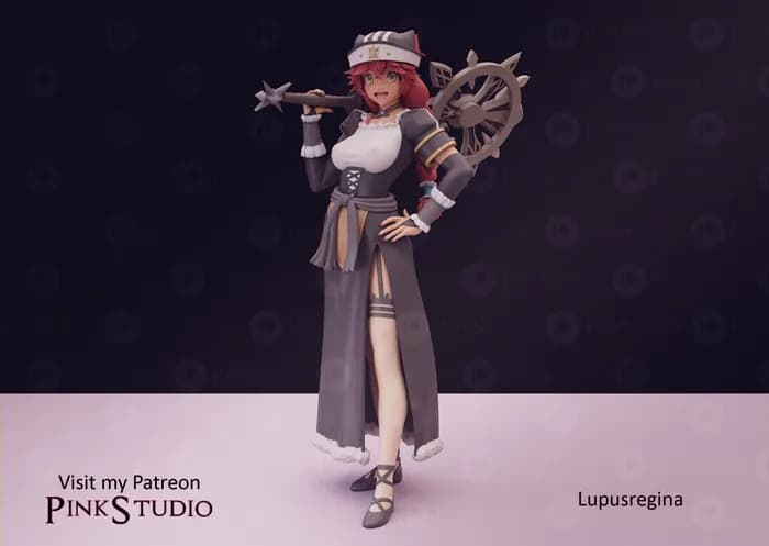 STL - lupusregina + nsfw@hehestl render 4