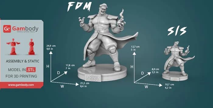 STL - m bison render 2