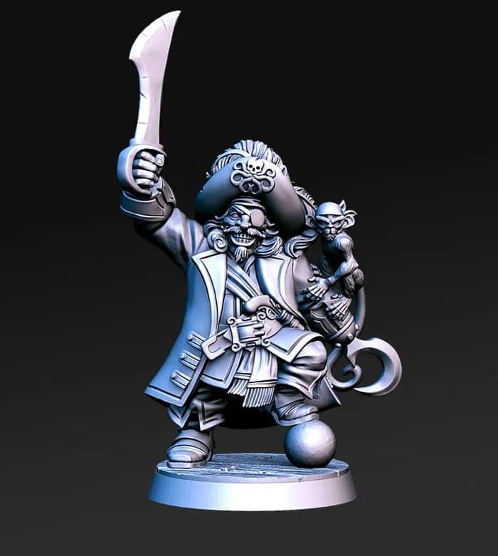 STL - madolff one eye render 2