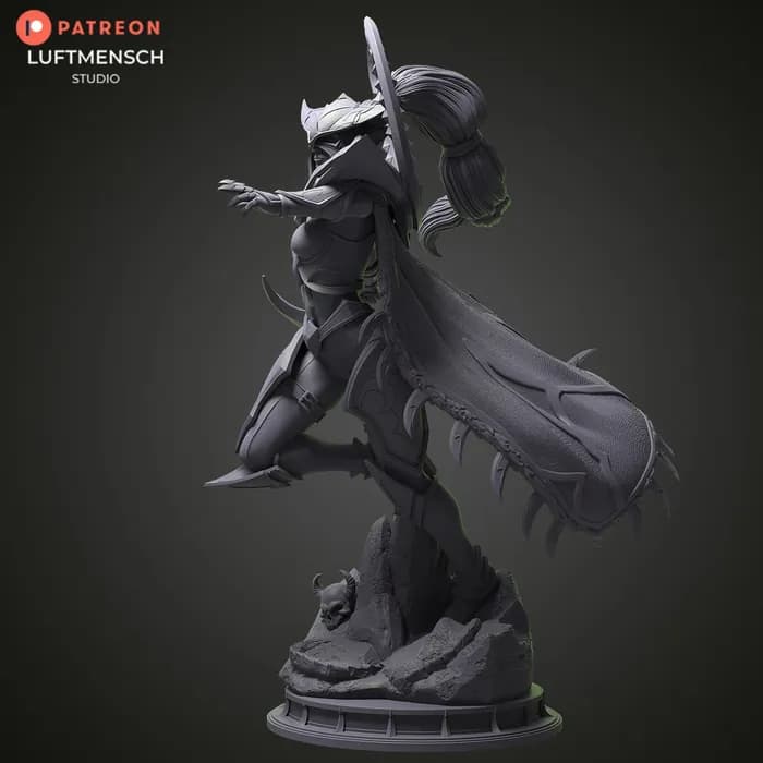 STL - maiev shadowsong 1 10 scale render 2