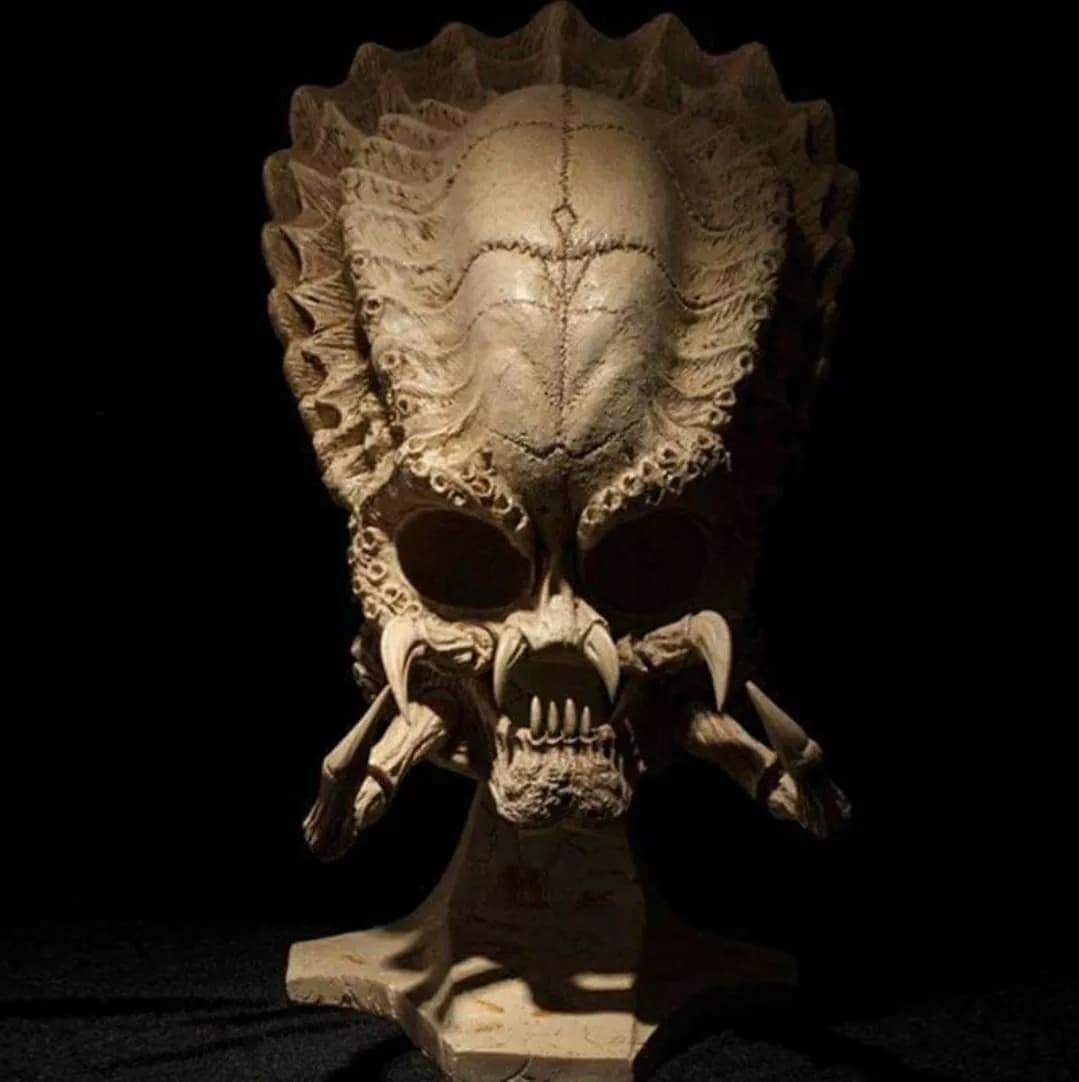 STL - Máscara Predator render 1