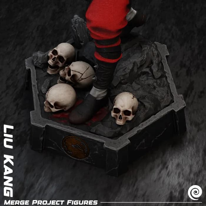 STL - merge project figures liu kang render 2