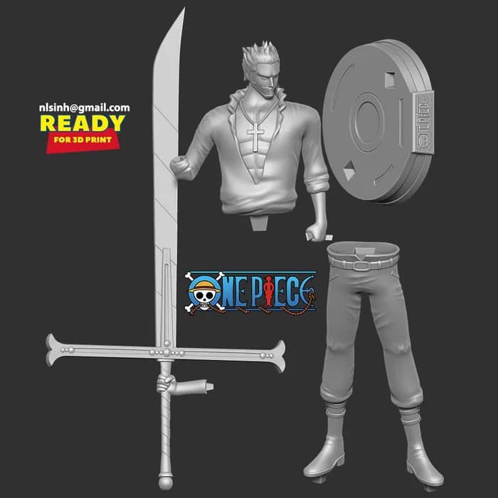 STL - Mihawk 2 render 3
