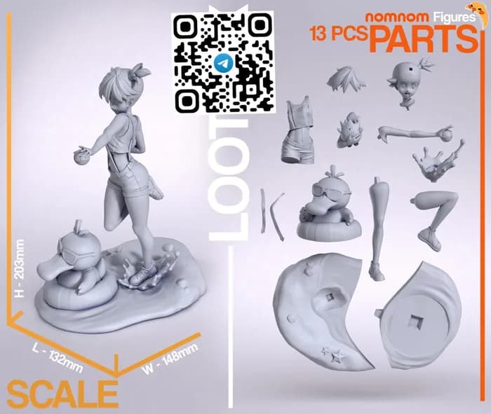 STL - misty render 3