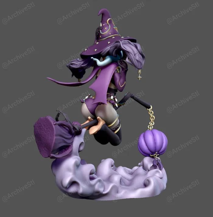 STL - mona genshin impact render 5