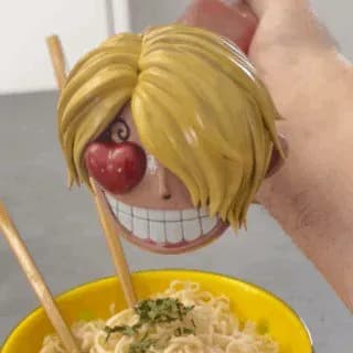 STL - Morgenstern Sanji Ketchup bottle cap render 1
