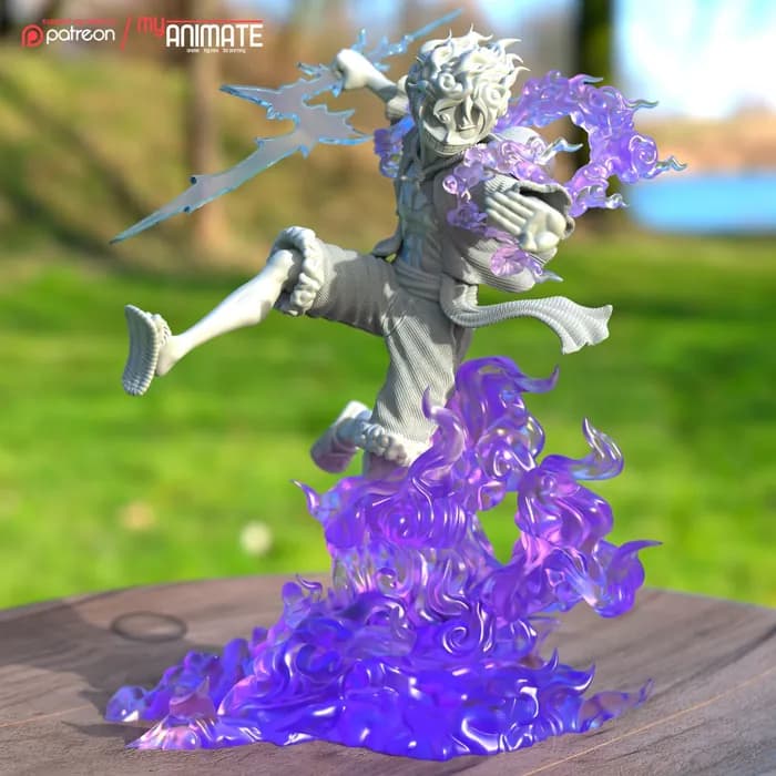 STL - myanymate luffy edited render 2