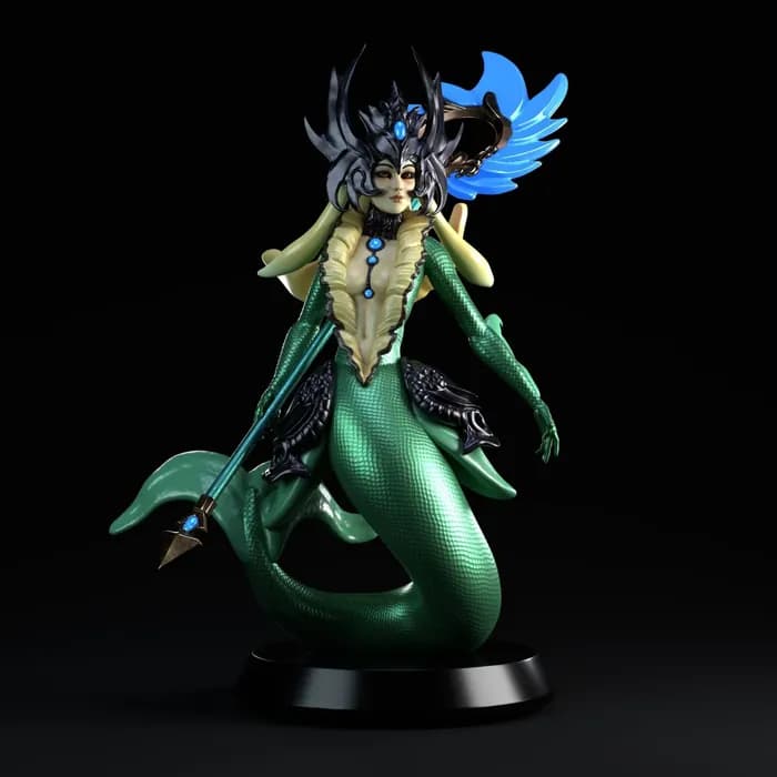 STL - nami from league of legends render 3