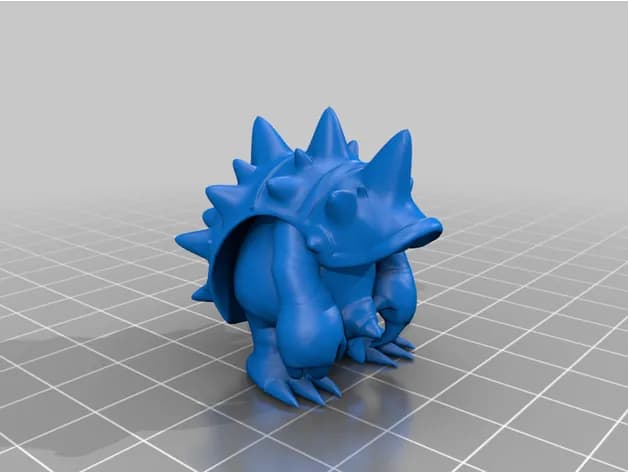 STL - ninja rammus render 1