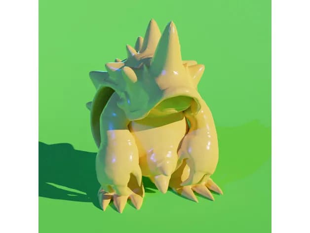 STL - ninja rammus render 2