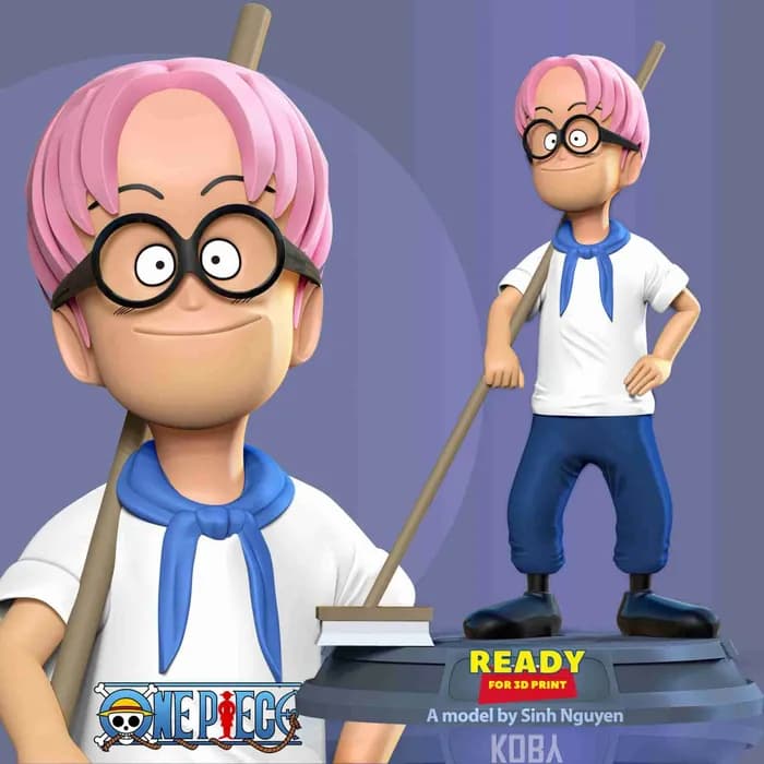 STL - nlsinh kid koby one piece fanart t me moxomor aka