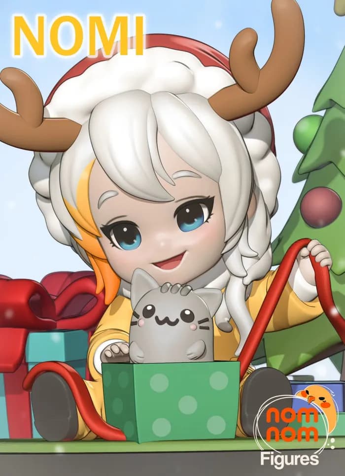 nomi original chibi character 3d print model