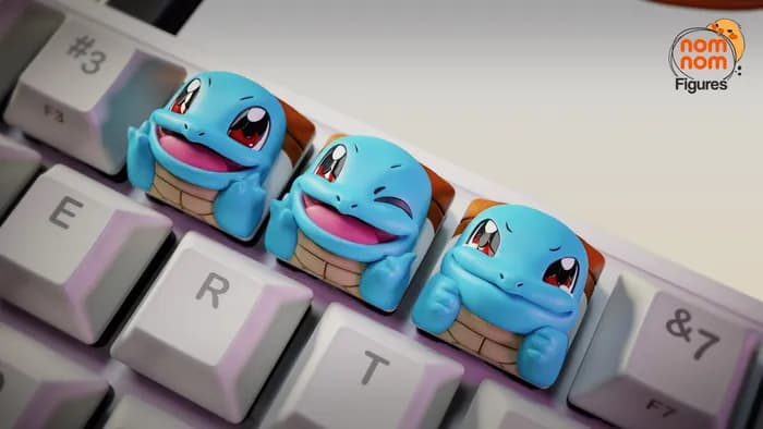 nomnom figures keycaps squirtle pokemon@hehestl