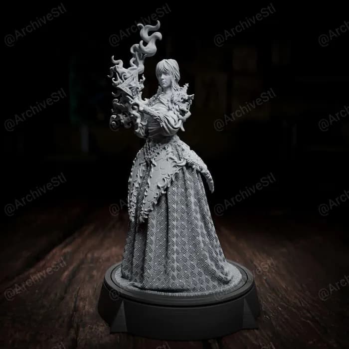 STL - npc lorena jenn no base render 1