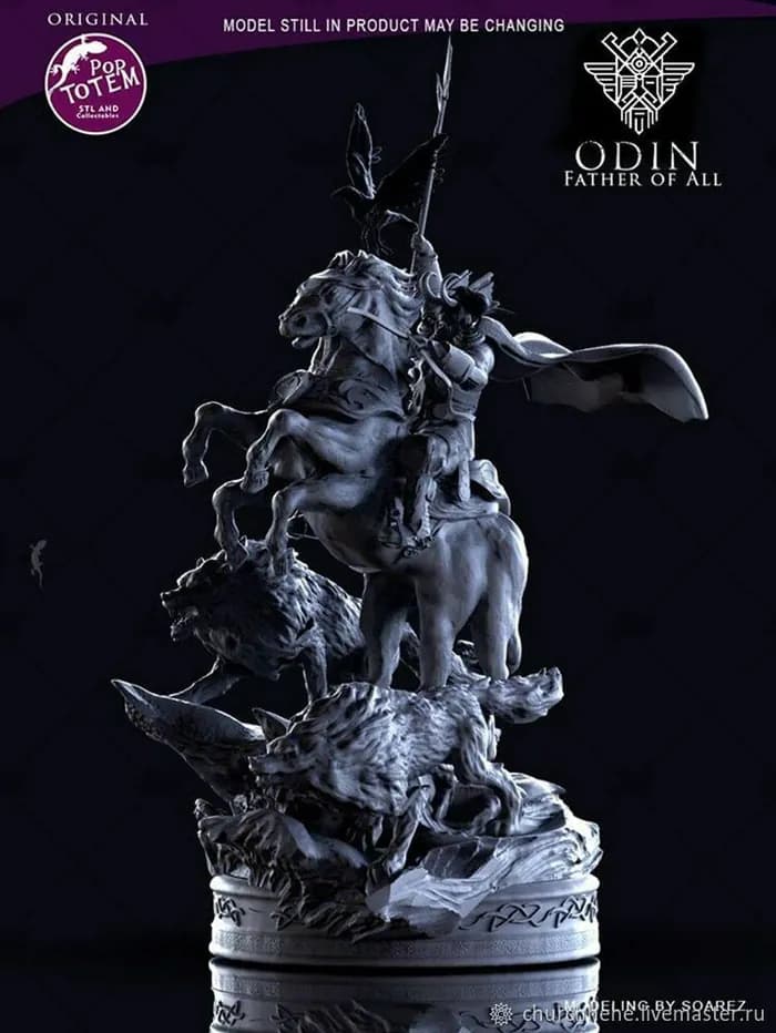 STL - odin (2) render 2