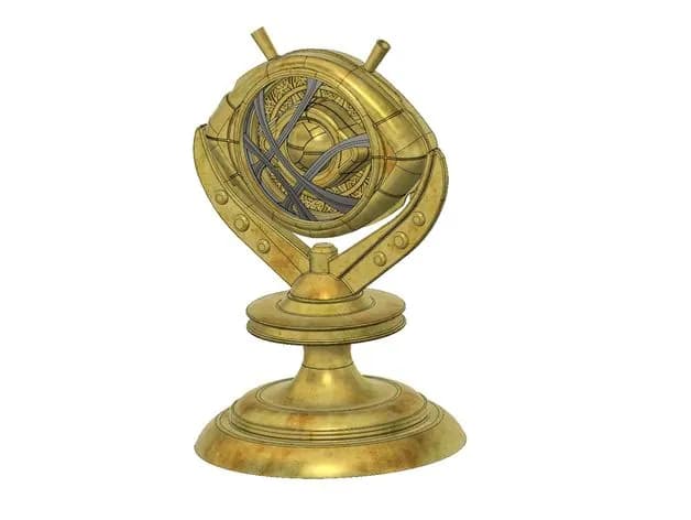 STL - Ojo de Agamotto render 2
