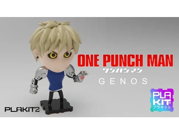 one punch man genos plakit2 series