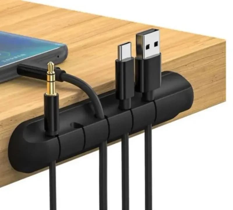 STL - Organizador de cables para escritorio render 1