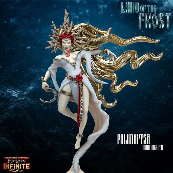 STL - paludhitsa noon wraith unsupported rar render 1