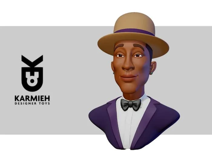 STL - pharell render 1