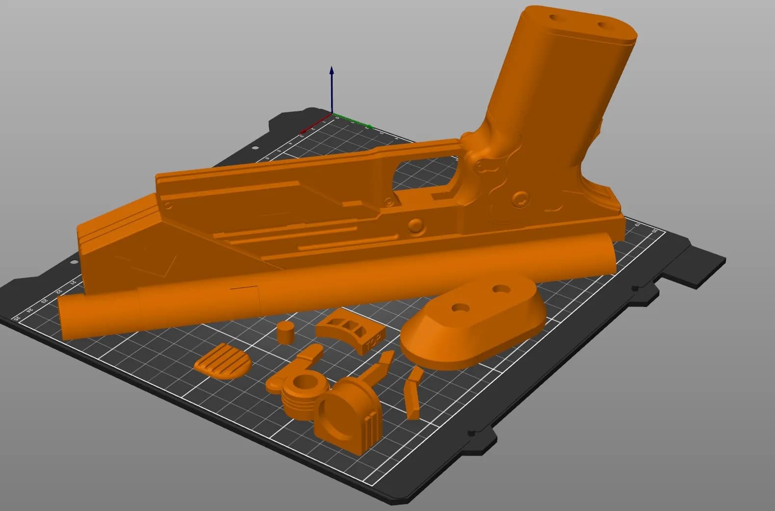 STL - Pistola Westar modelo Mystery Maker render 3