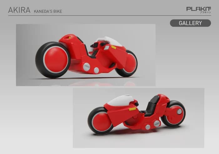 STL - plakit akira render 3