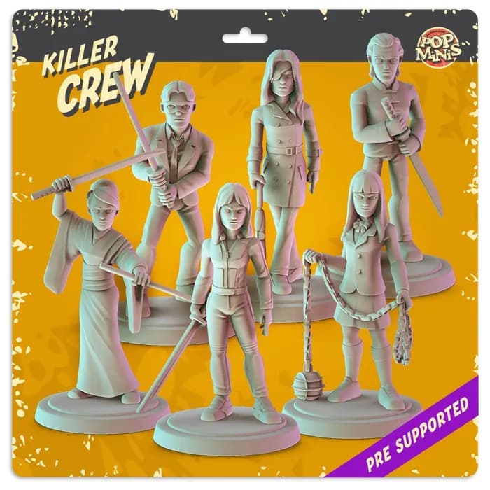 STL - pop minis kill bill render 1