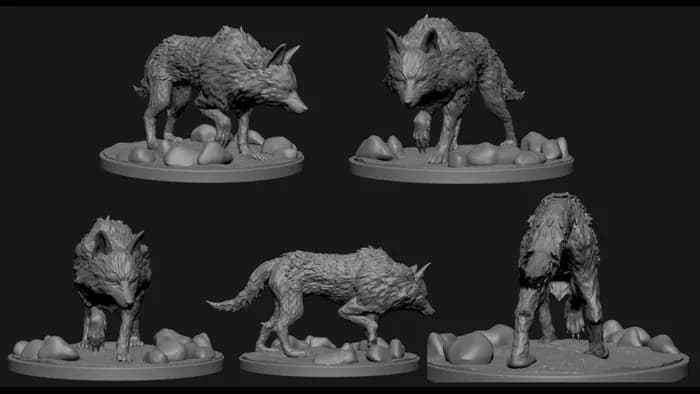 STL - princess mononoke specialstls render 5