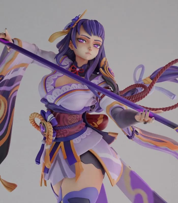 STL - raiden shogun render 1