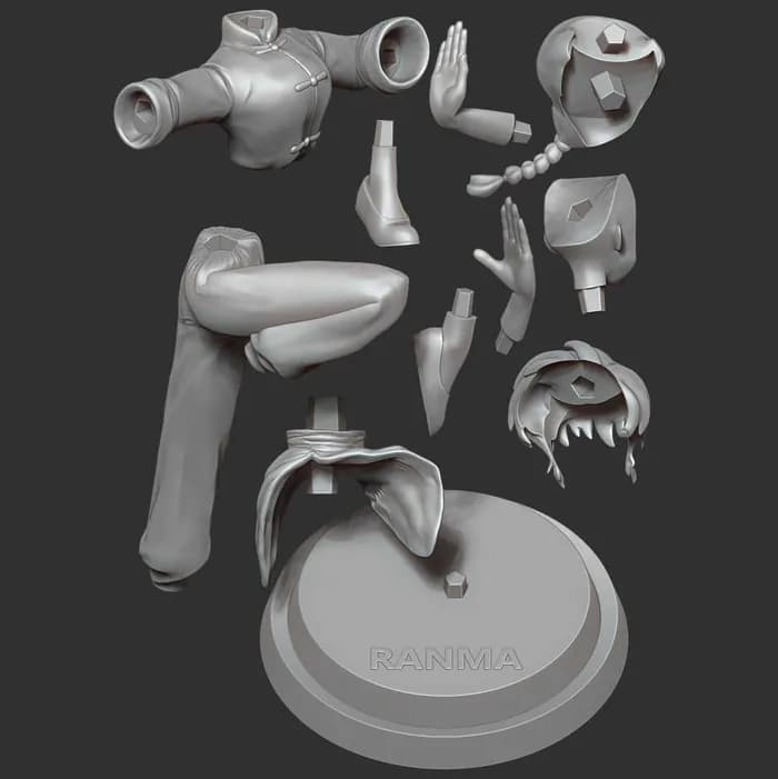 STL - ranma render 3