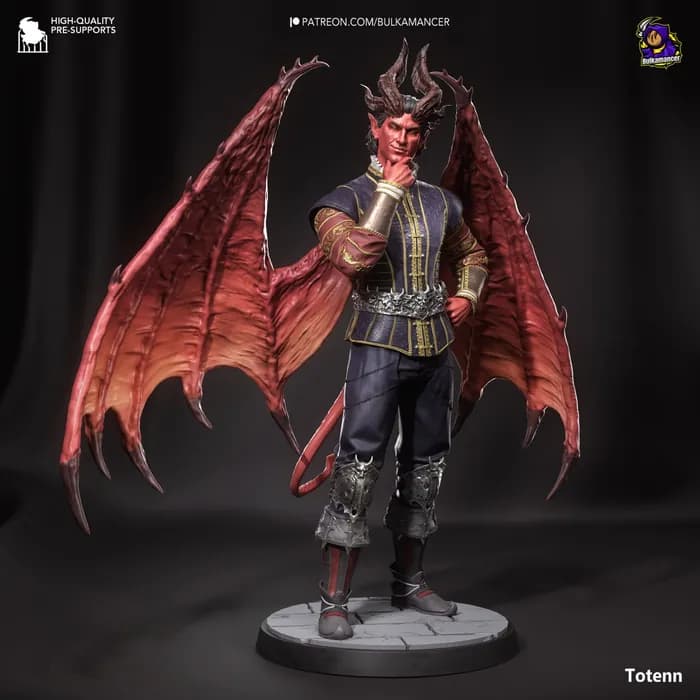 STL - raphael no supports@hehestl render 2