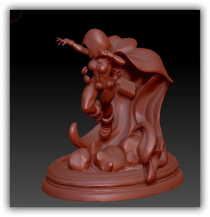 STL - raven render 2