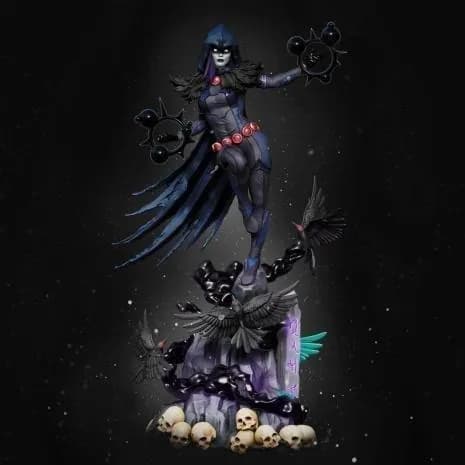 STL - raven render 4